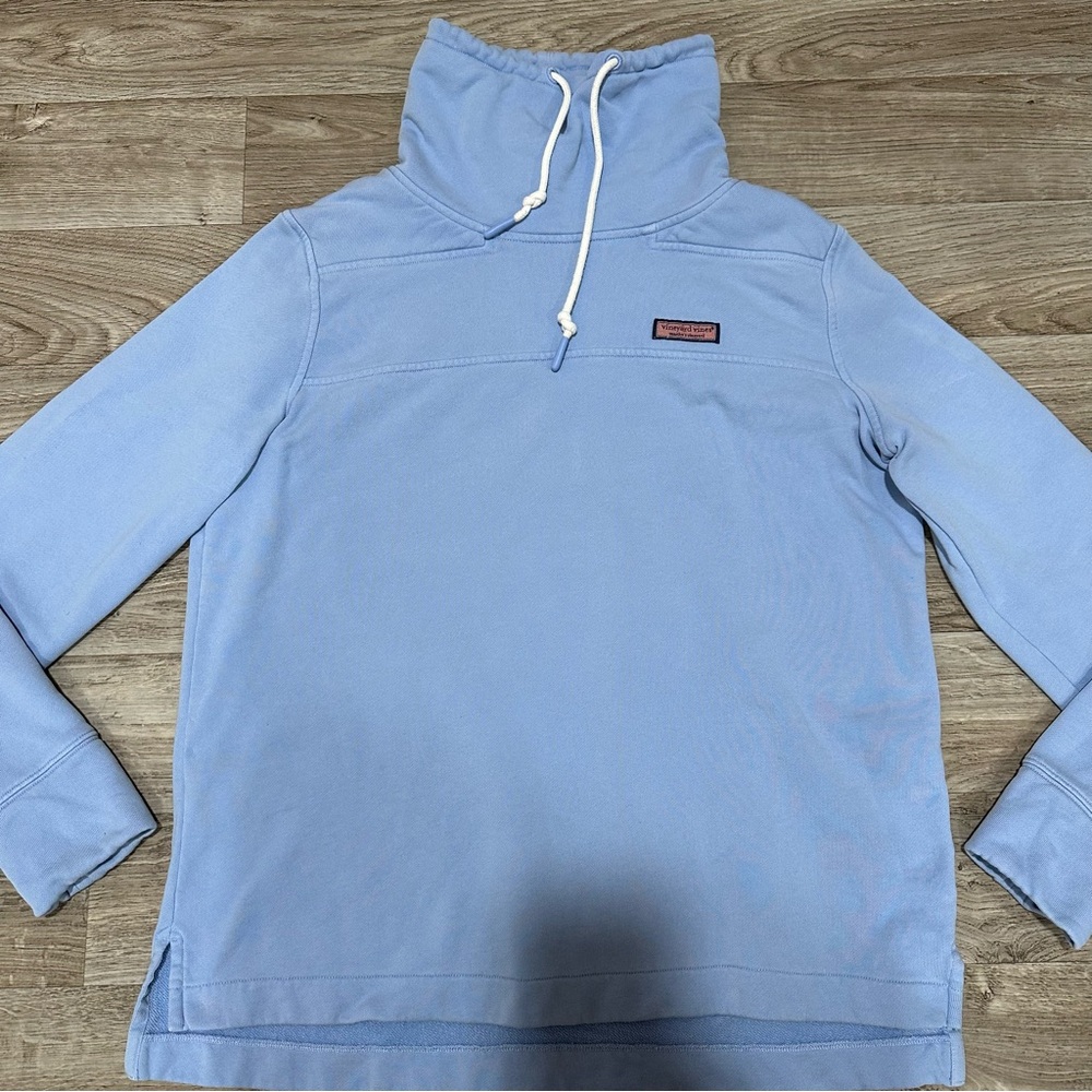 Vineyard Vines Women's Funnel-Neck Pullover/Shep Shirt - Picture 3 of 8